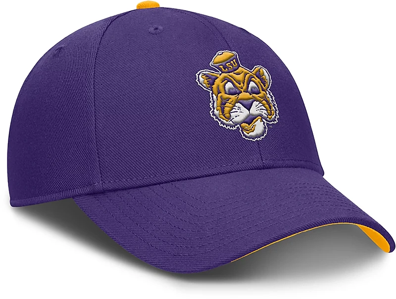 Nike Adults' LSU Dri-Fit Academic Helmet Logo Structured Club Cap
