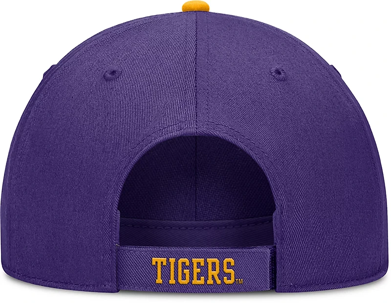 Nike Adults' LSU Dri-Fit Academic Helmet Logo Structured Club Cap