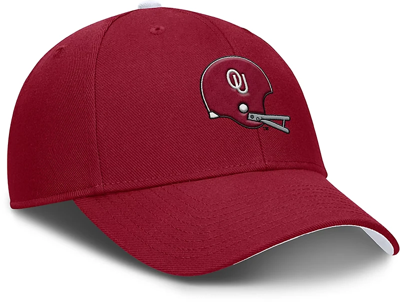 Nike Adults' Oklahoma Dri-Fit Academic Helmet Logo Structured Club Cap