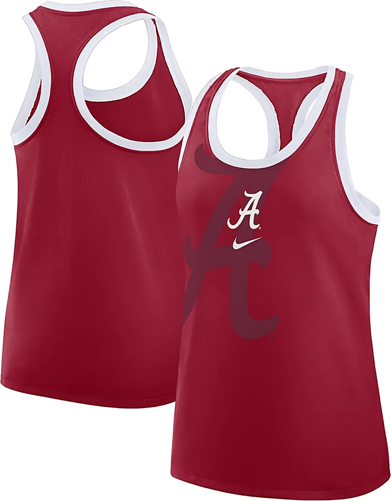 Nike Women's Alabama Racerback Shadow Graphic Tank Top