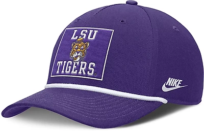 Nike Adults' LSU Rise Academic Patch Rope Structured Adjustable Cap