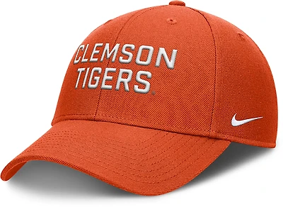 Nike Adults' Clemson Rise Practice Structured Adjustable Cap