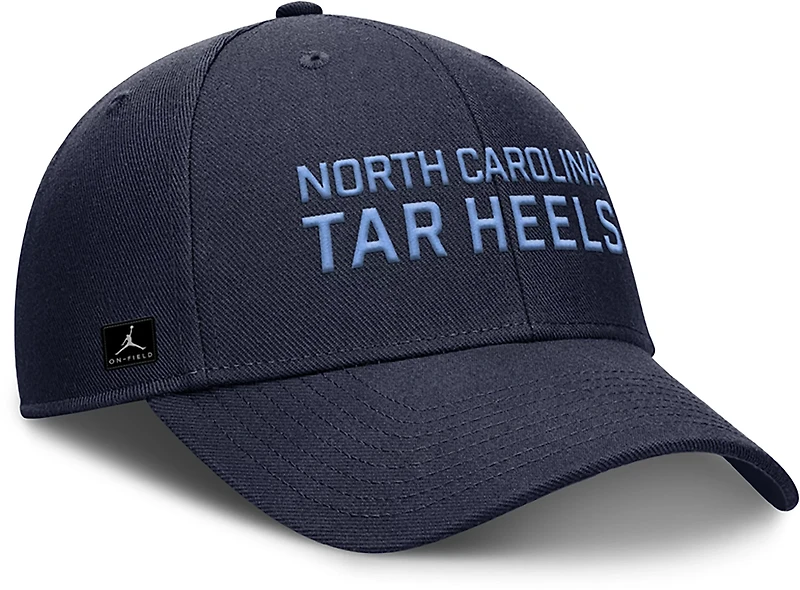 Jordan Adults' UNC Rise Practice Structured Adjustable Cap