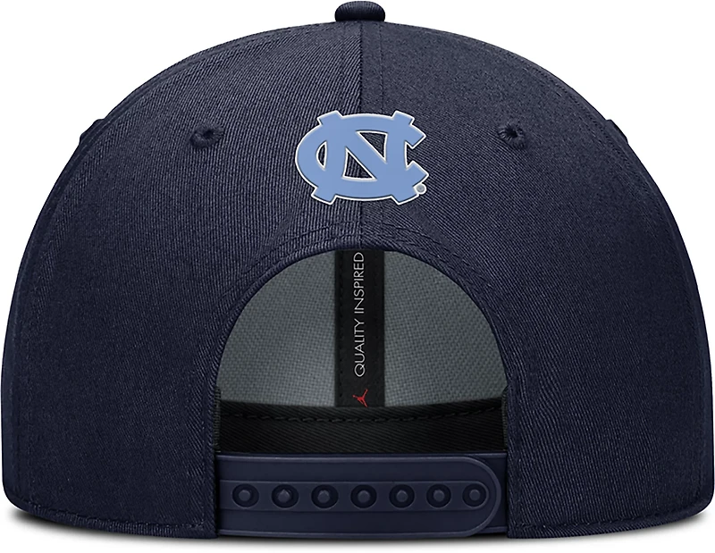 Jordan Adults' UNC Rise Practice Structured Adjustable Cap