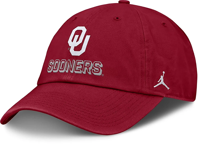 Jordan Men's Oklahoma Primary Logo Gameday Unstructured Adjustable Club Cap