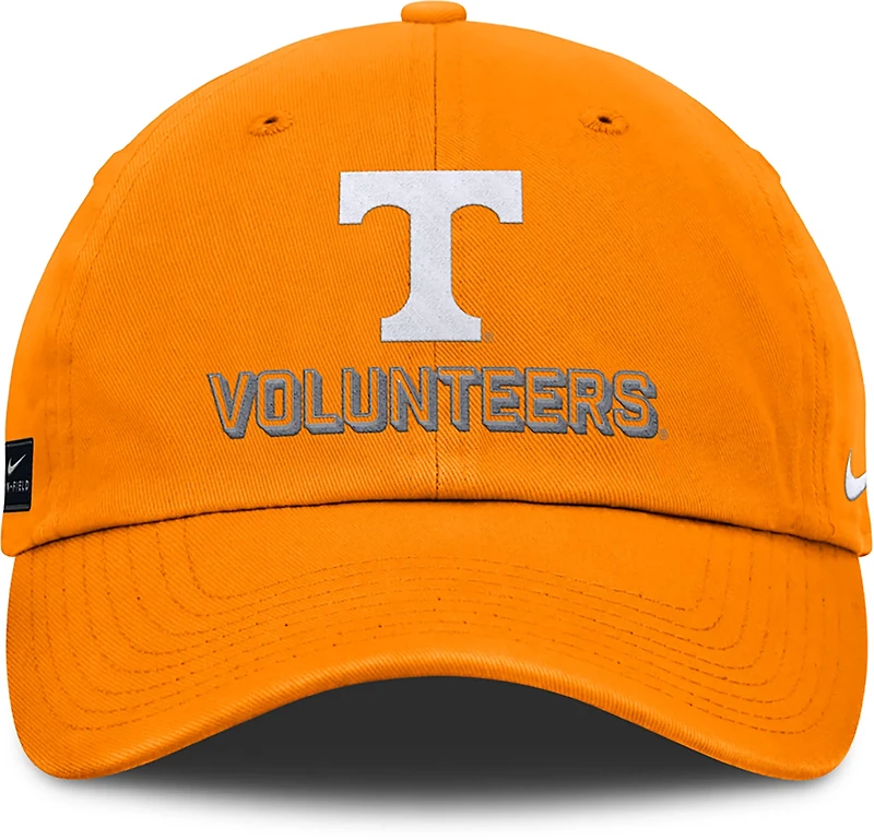 Nike Men's Tennessee Primary Logo Gameday Unstructured Adjustable Club Cap