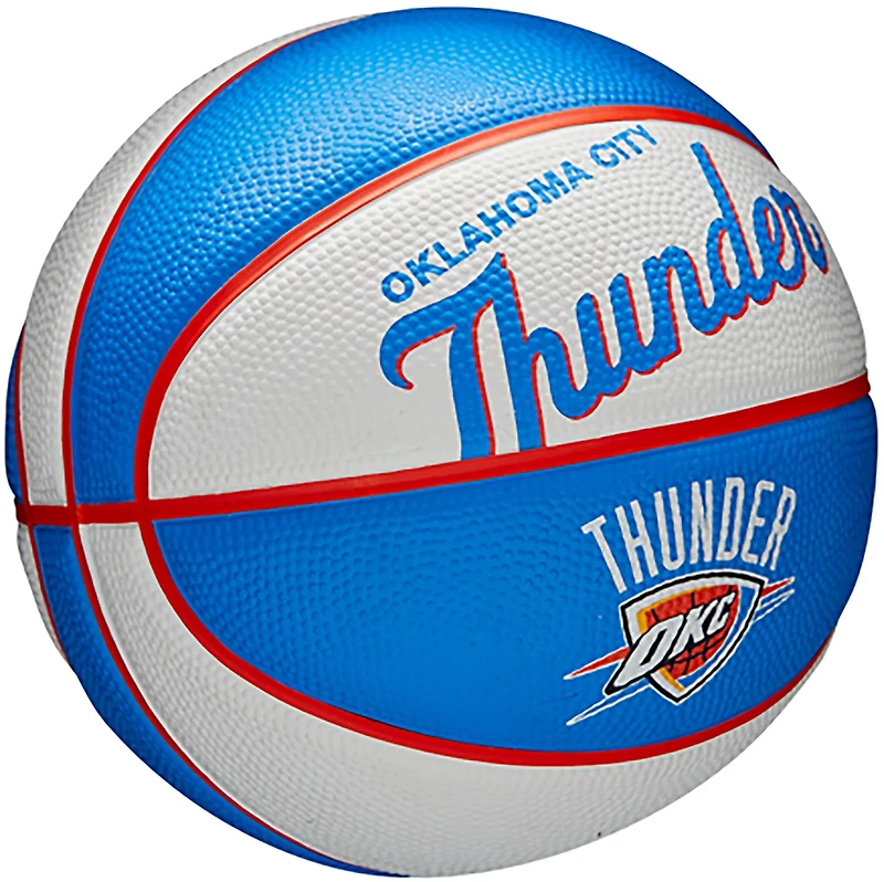Wilson Oklahoma City Thunder Retro Mini Basketball