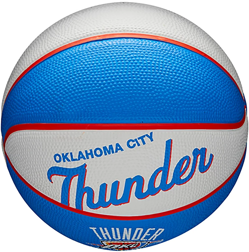Wilson Oklahoma City Thunder Retro Mini Basketball