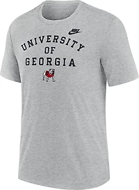 Nike Men's Georgia Arch Vault Logo Legacy Triblend T-shirt