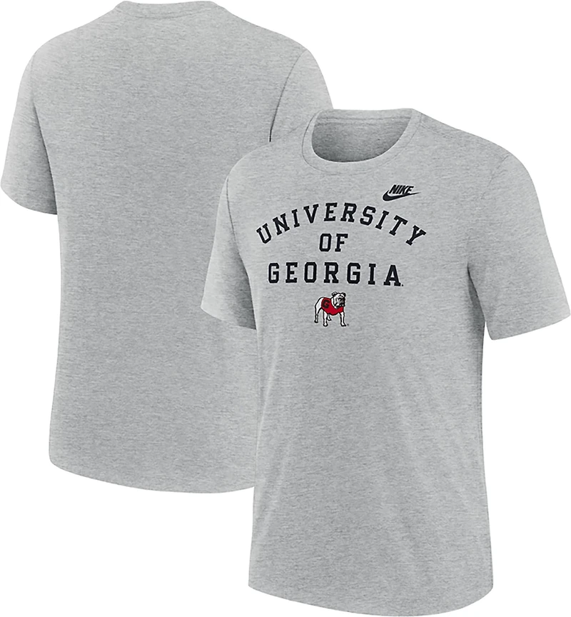 Nike Men's Georgia Arch Vault Logo Legacy Triblend T-shirt