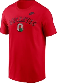Nike Men's Ohio State Arch Vault Logo Legacy Football T-shirt
