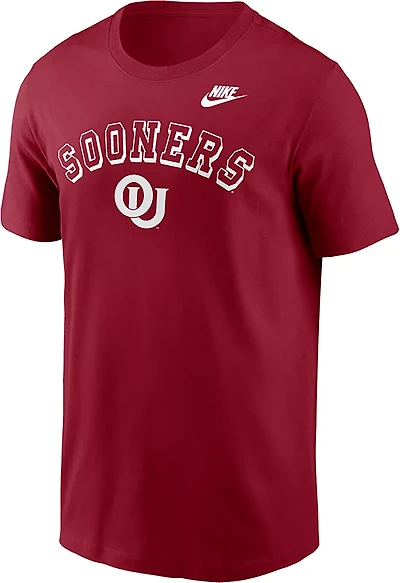 Nike Men's Oklahoma Arch Vault Logo Legacy Football T-shirt