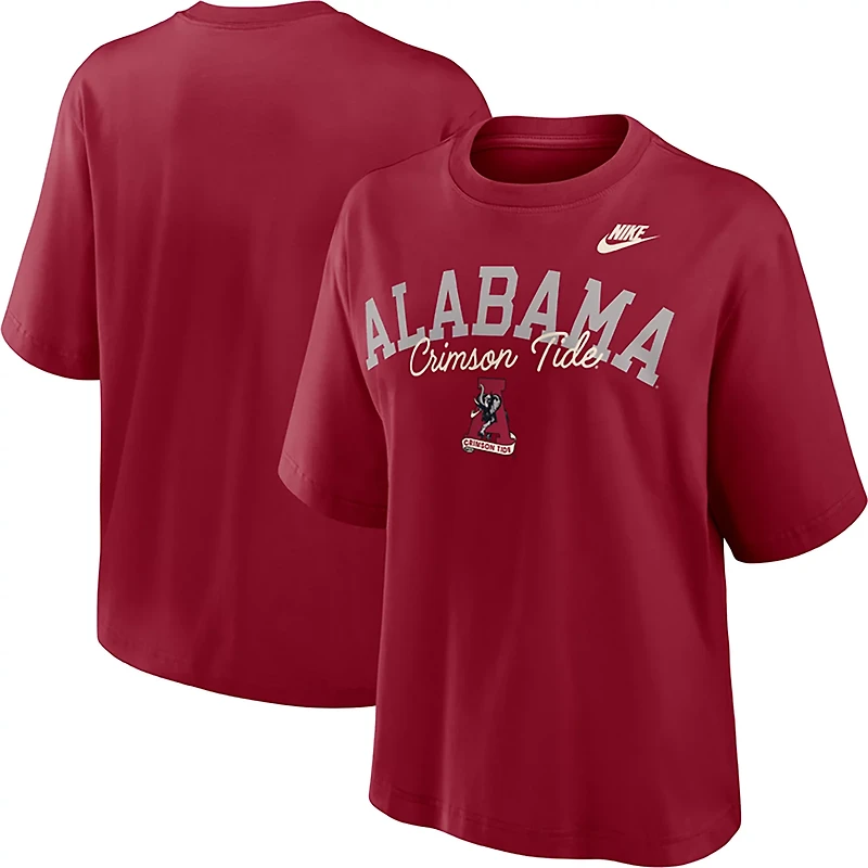 Nike Women's Alabama Vault Logo Legacy Boxy T-shirt