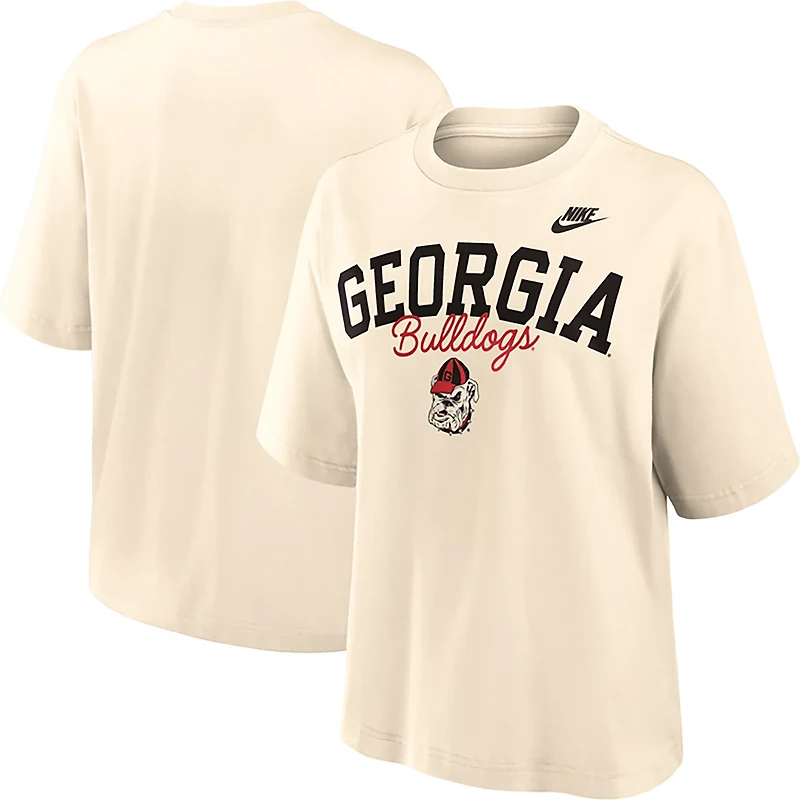 Nike Women's Georgia Vault Logo Legacy Boxy T-shirt
