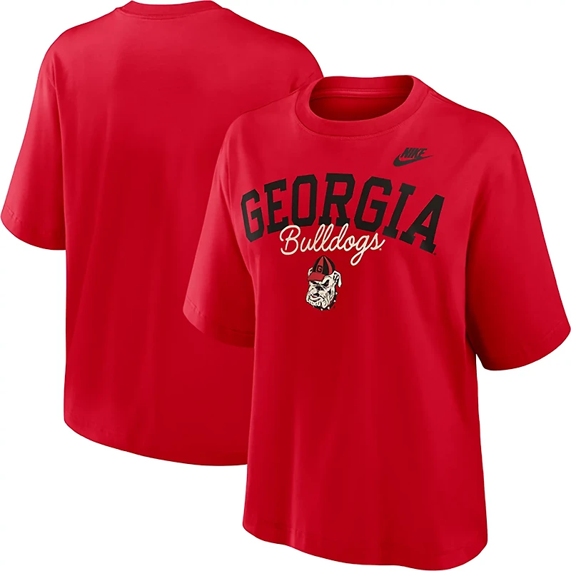 Nike Women's Georgia Vault Logo Legacy Boxy T-shirt