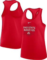 Nike Women's Ohio State Team Over Primary Logo Racerback Tank Top