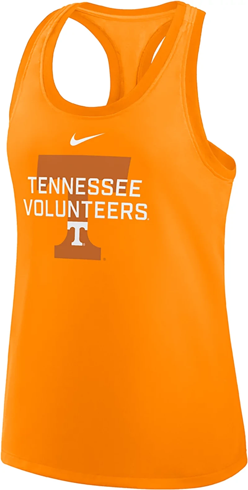 Nike Women's Tennessee Team Over Primary Logo Racerback Tank Top