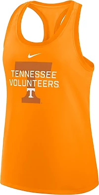 Nike Women's Tennessee Team Over Primary Logo Racerback Tank Top
