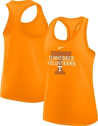 Nike Women's Tennessee Team Over Primary Logo Racerback Tank Top