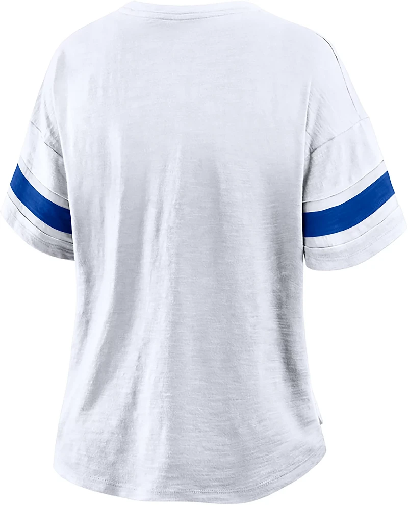 Fanatics Women's Kentucky Script Slogan Tailsweep Fashion Top