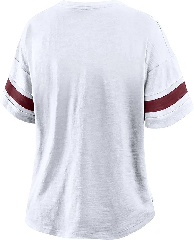 Fanatics Women's Texas A&M Script Slogan Tailsweep Fashion Top