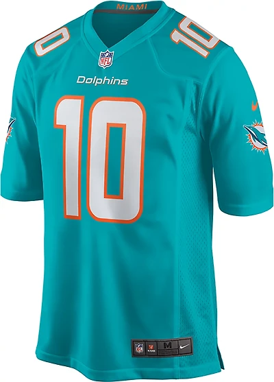 Nike Men's Dolphins Tyreek Hill #10 Name & Number Home Game Jersey
