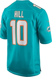 Nike Men's Dolphins Tyreek Hill #10 Name & Number Home Game Jersey