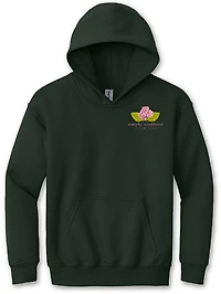 Simply Southern Girls' Follow Forest Green Hoodie