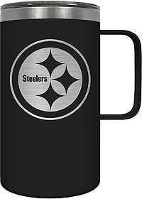 Great American Products Steelers 18 oz Hustle Primary Etch Travel Mug