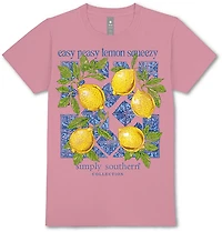 Simply Southern Women's Easy Lemons T-shirt
