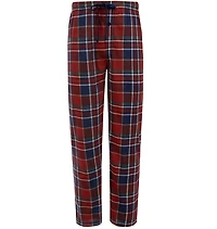 Indera Men's Red Plaid Lounge Pants