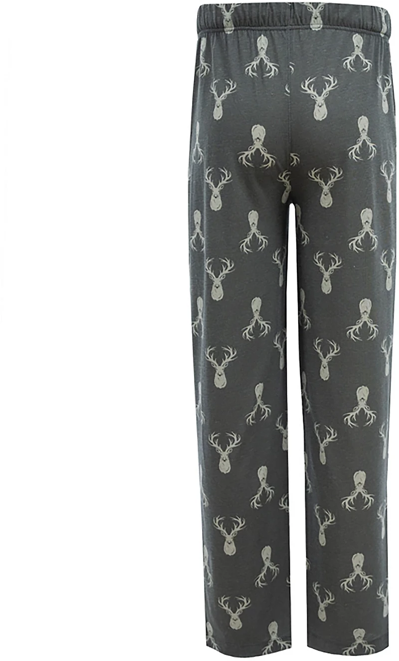 Indera Men's Deer Head Lounge Pants