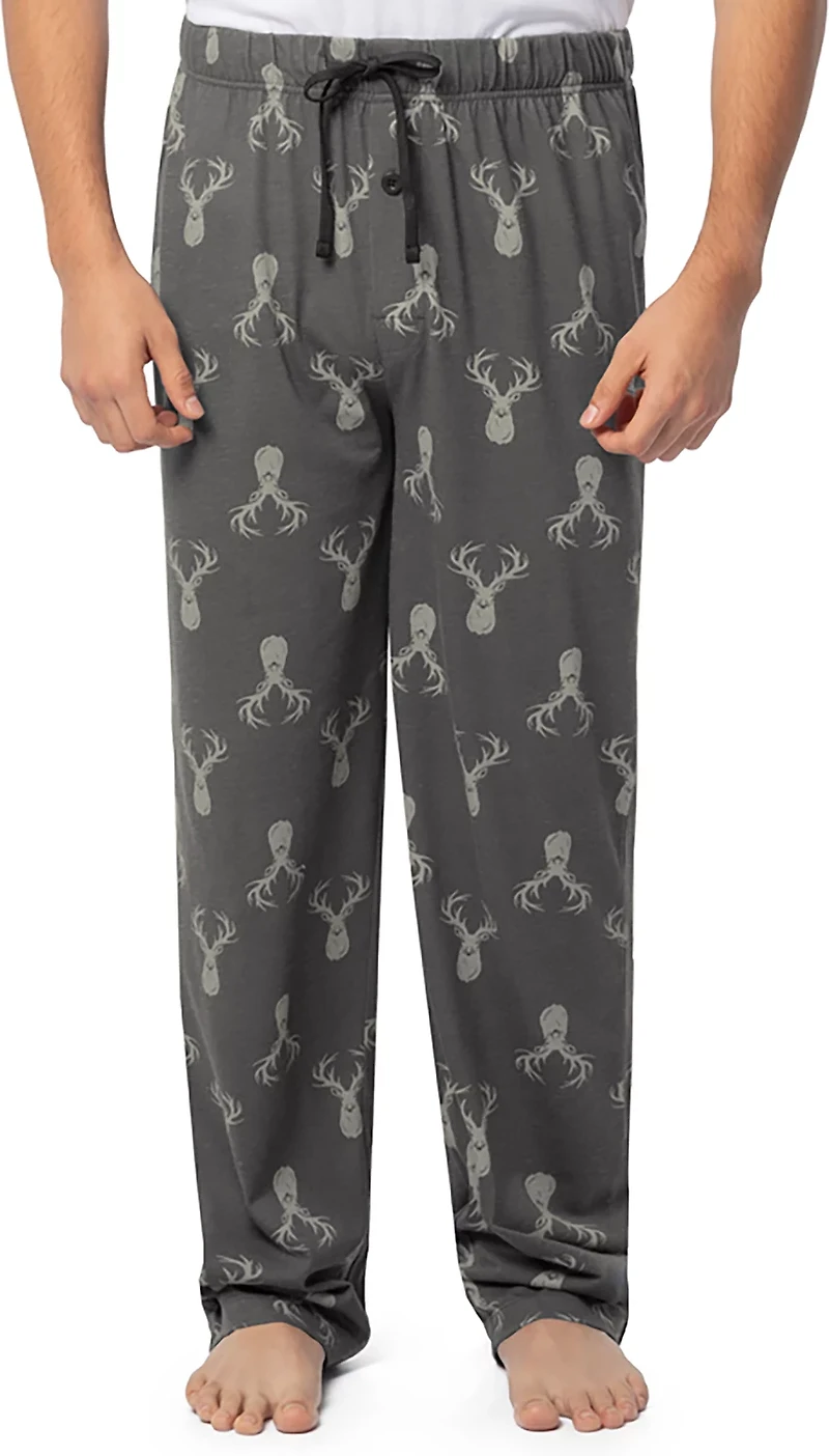 Indera Men's Deer Head Lounge Pants