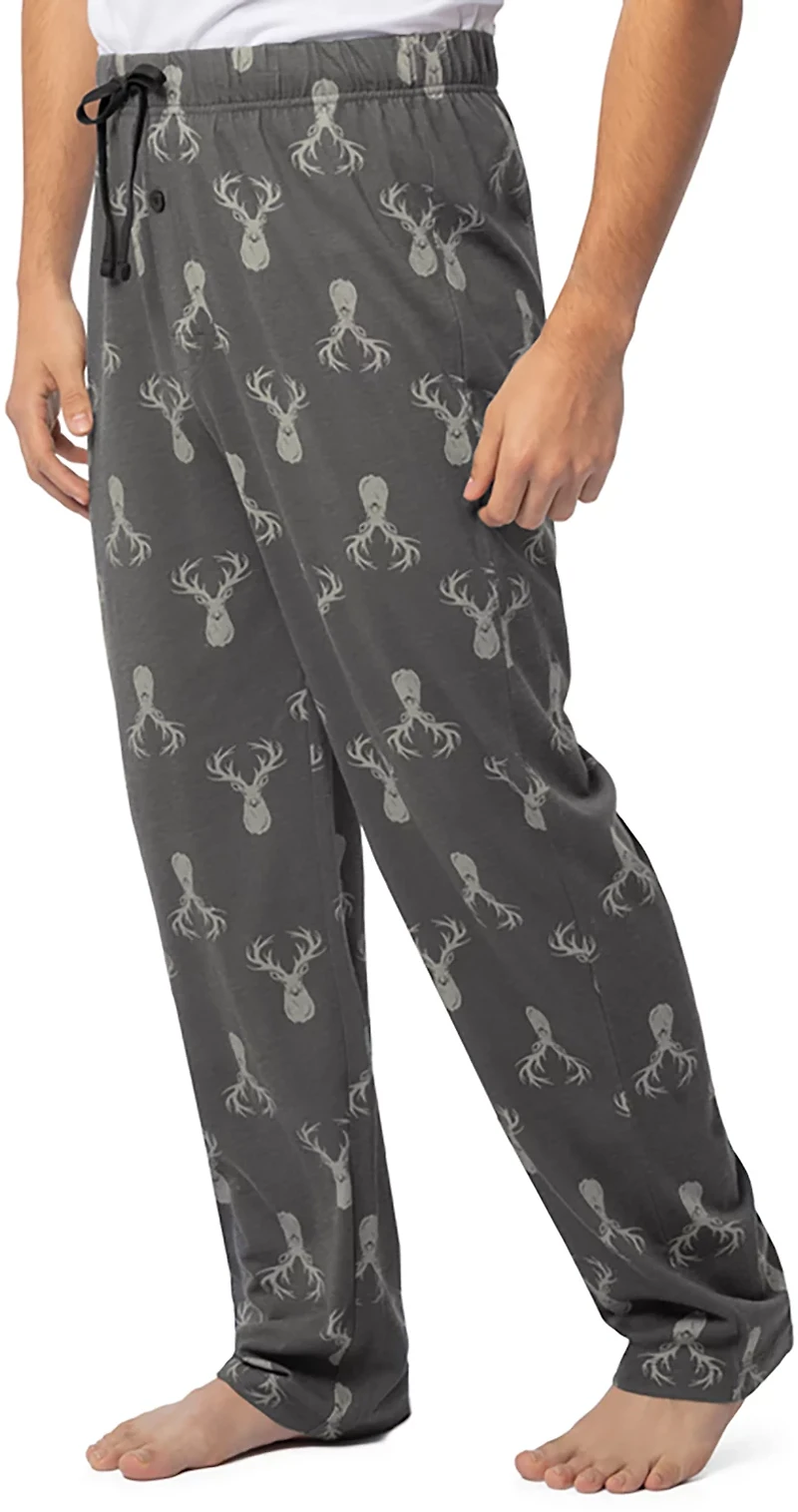 Indera Men's Deer Head Lounge Pants