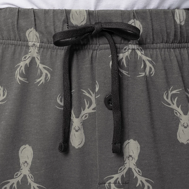 Indera Men's Deer Head Lounge Pants