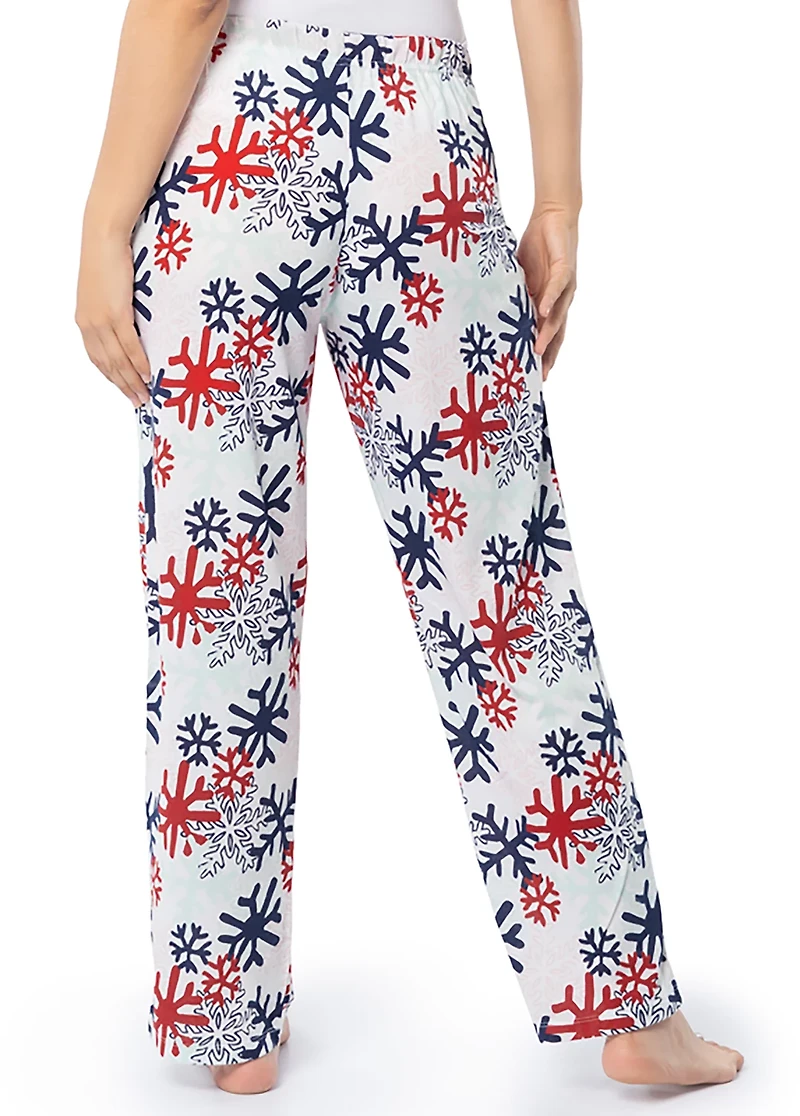Indera Women's Snowflake Lounge Pants