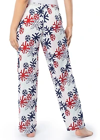 Indera Women's Snowflake Lounge Pants