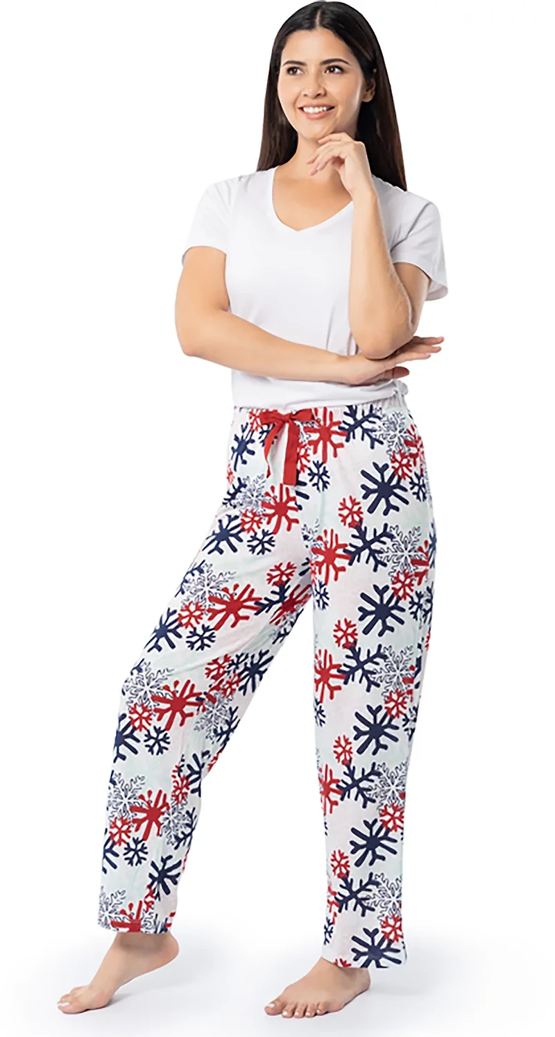Indera Women's Snowflake Lounge Pants