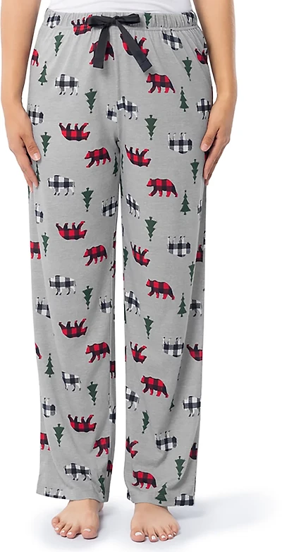 Indera Women's Buffalo Bear Lounge Pants