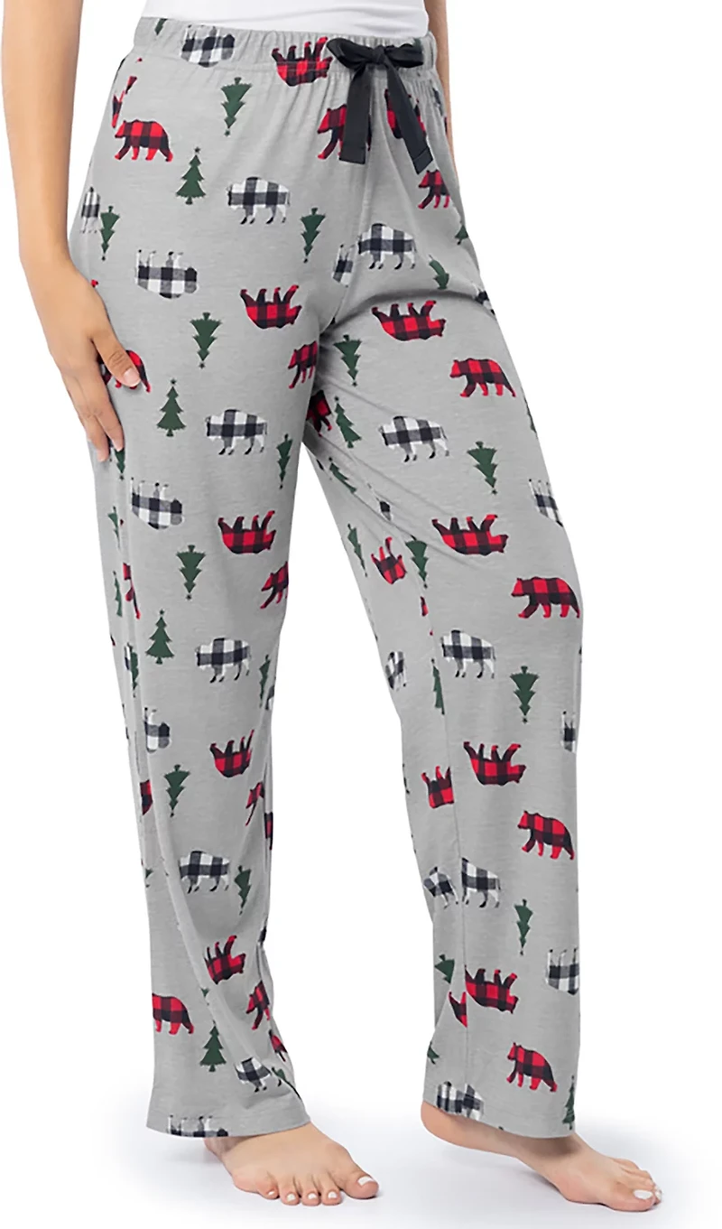 Indera Women's Buffalo Bear Lounge Pants