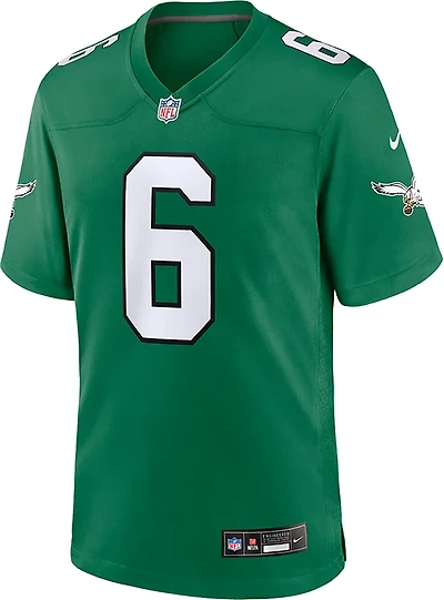 Nike Men’s Philadelphia Eagles DeVonta Smith #6 Game Name & Number Jersey