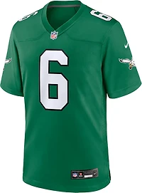 Nike Men’s Philadelphia Eagles DeVonta Smith #6 Game Name & Number Jersey