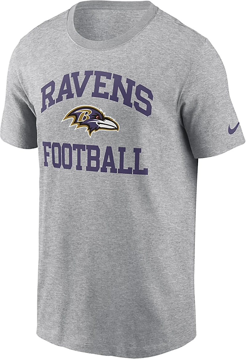 Nike Men's Ravens Logo Essential Cotton T-shirt