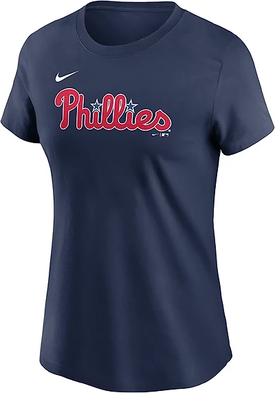Nike Women's Phillies Schwarber Fuse N&N Home T-shirt