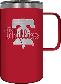 Great American Products Phillies 18 oz Hustle Primary Etch Travel Mug