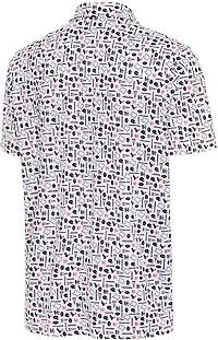 Antigua Men's Houston Texans Lateral Polo