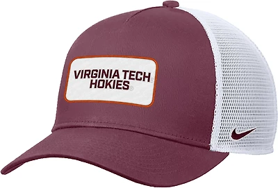 Nike Men's Virginia Tech Team Patch Rise Trucker Cap