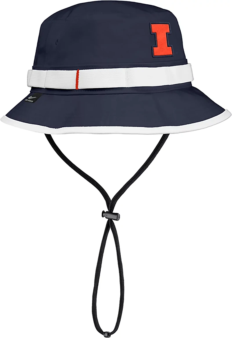 Nike Adults' Illinois School Mascot Apex Boonie Bucket Hat