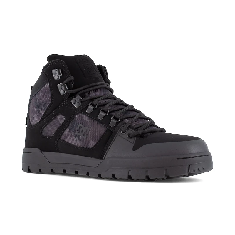 DC Men's Pure High Top Waterproof Work Shoes