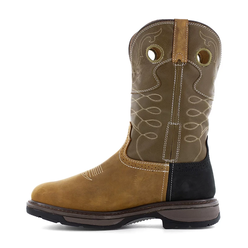 Frye Men's Western Work Boot Waterproof Met Guard